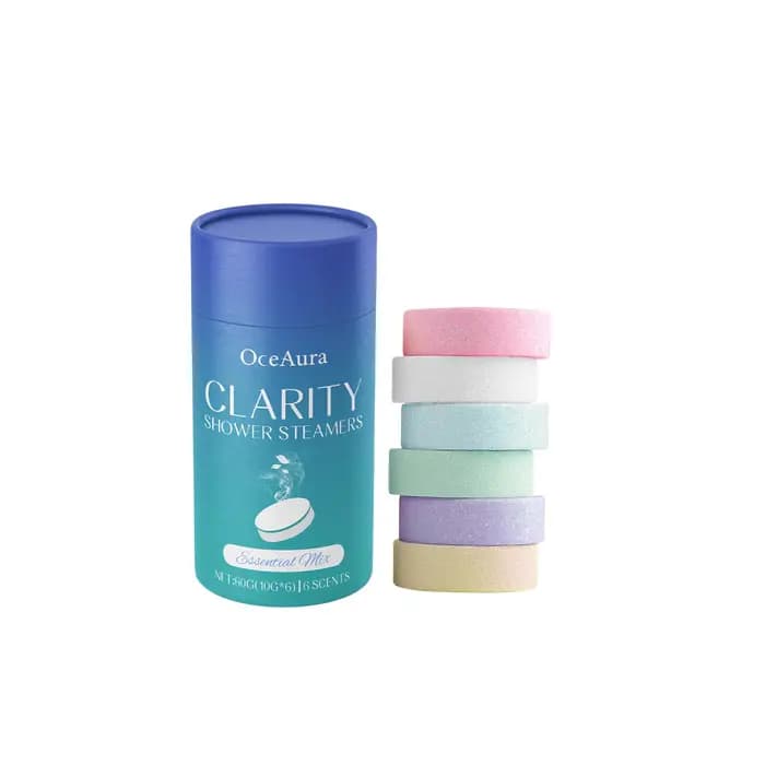 OceAura – comprimés de douche d'aromathérapie, produits relaxants pour soulager le Stress, lavande, 