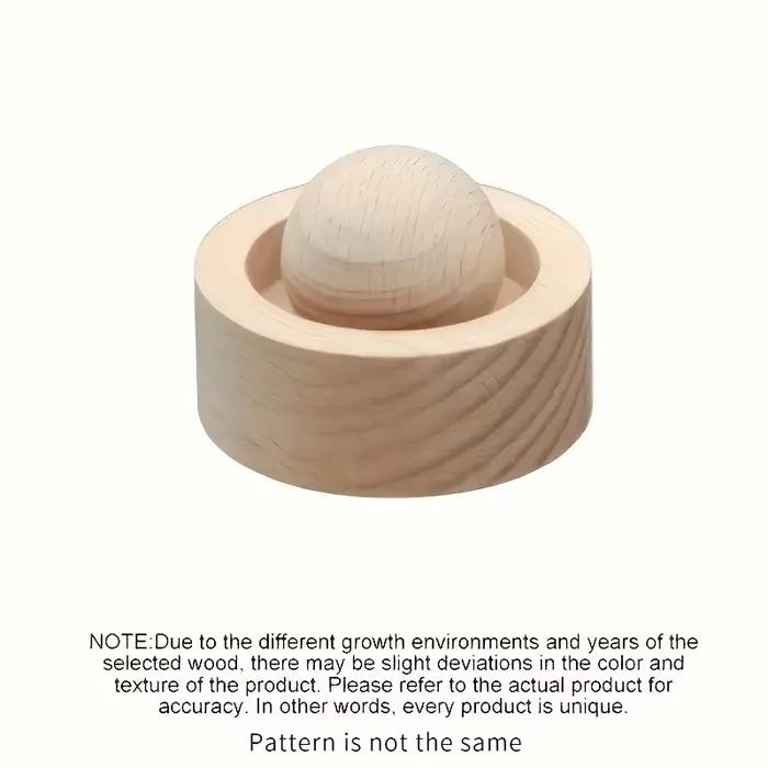 Diffuseurs d'huiles essentielles en bois élégants, conception sphérique, aucune électricité nécessai