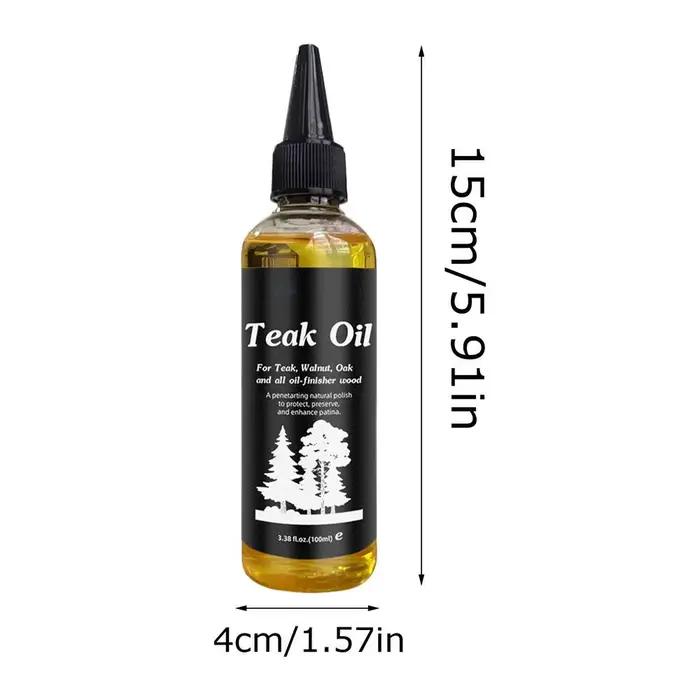 Huile pour meubles 100 ml, polisseur et revitalisant pour bois dur, pour l'extérieur et l'intérieur,