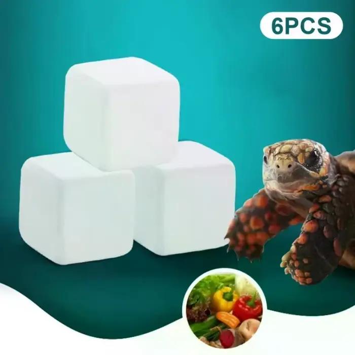 Calcium pour Tortues, Complément Minéral à Libération Lente pour Espèces Aquatiques