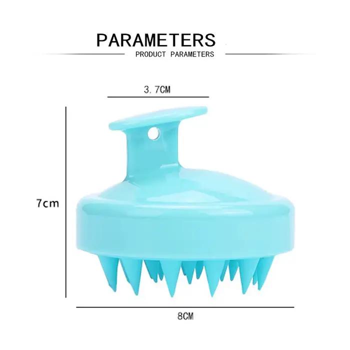 Instrument de Massage de la tête en Silicone