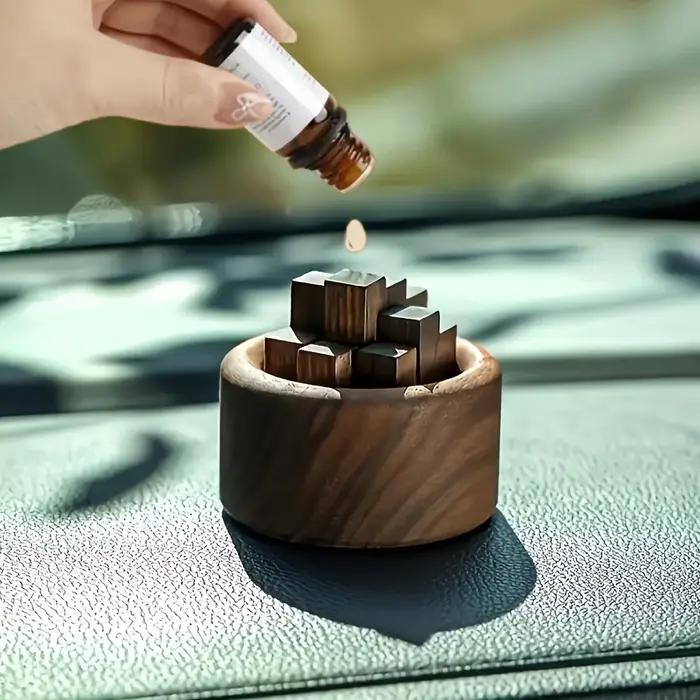 Diffuseur de parfum élégant en forme de petit cheminée