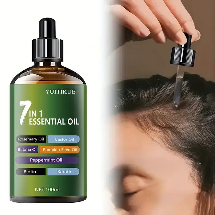 YUITIKUE Mélange d'huiles essentielles 7 en 1 avec romarin