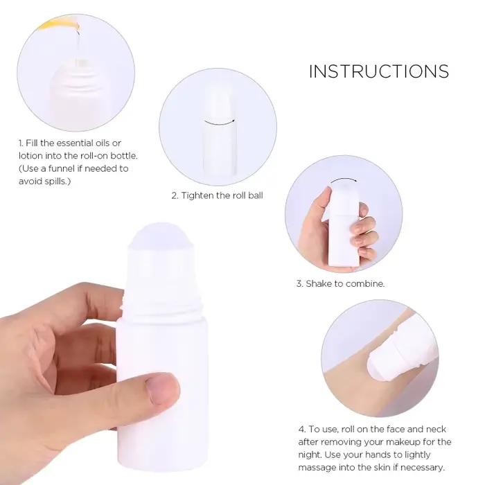 Flcopropriété à bille d'huile essentielle anti-fuite