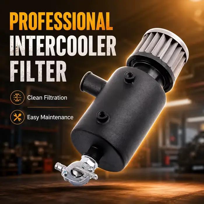 Kit de récupération d'huile et de respiration RS19050-BCC-8 pour SeaDoo 4-TEC RXP-X RXT-X GTX 130-300HP – Amélioration des performances du filtre d'intercooler