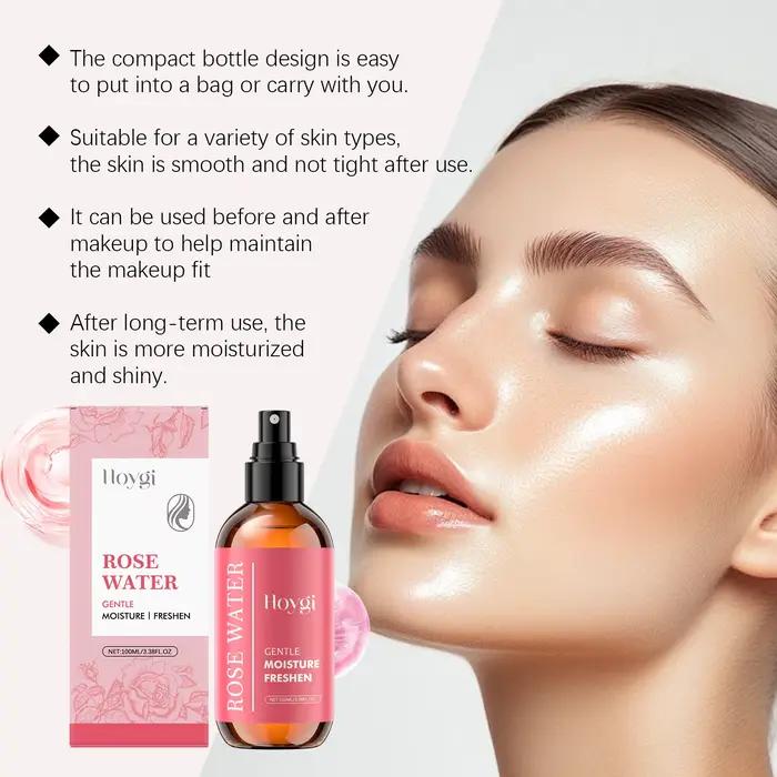 Spray Facial d'eau de rose
