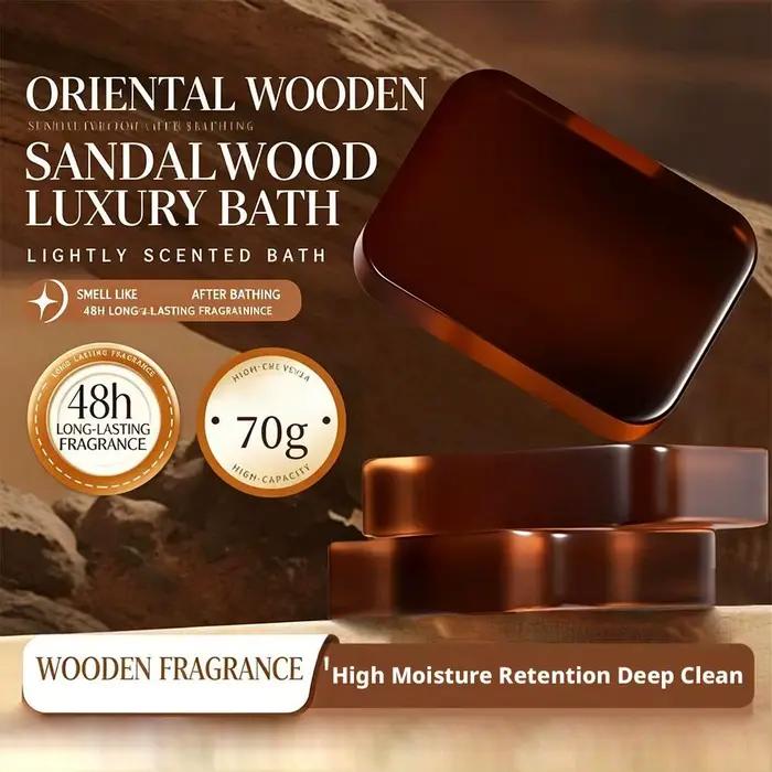 Savon à l'huile essentielle de bois de santal