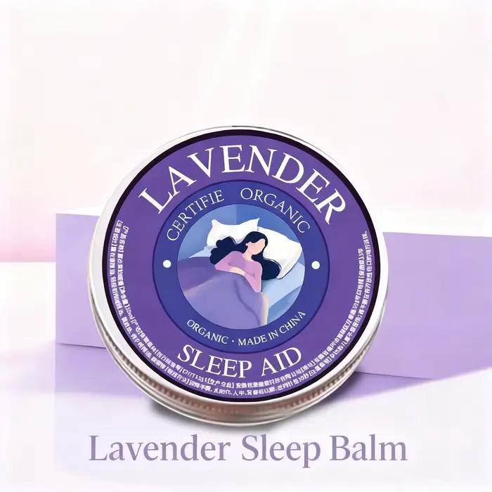 Baume Bio Apaisant à la Lavande pour le Sommeil
