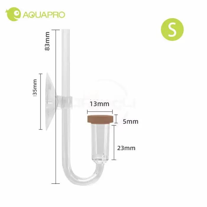 Diffuseur de CO2 d'aquarium avec compteur de bulles, atomiseur de Style Twinstar, accessoires pour plantes aquatiques en acrylique, pulvérisateur de fournitures