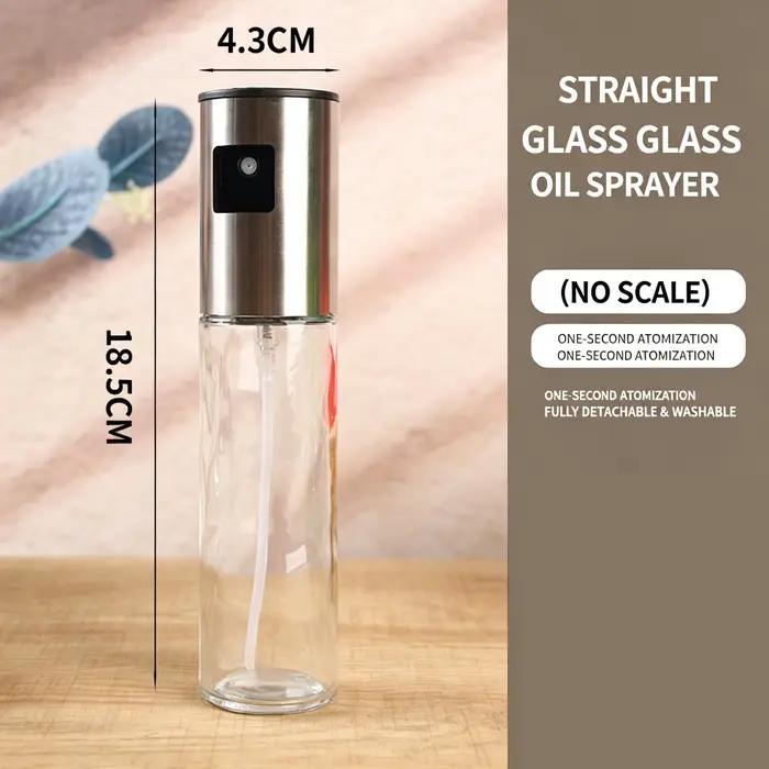 Nouveau modèle 2026 – Distributeur d'huile anti-chute en acier inoxydable et verre de 100 ml avec accessoires