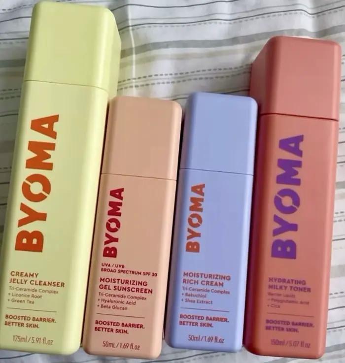 Ensemble de soins de la peau de la marque originale BYOMA
