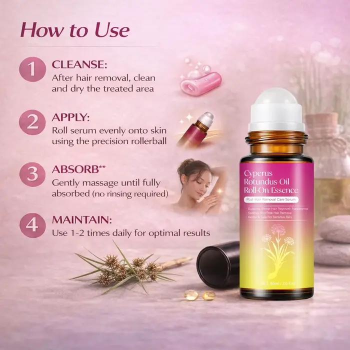 Huile de Cyperus Rotundus en roll-on