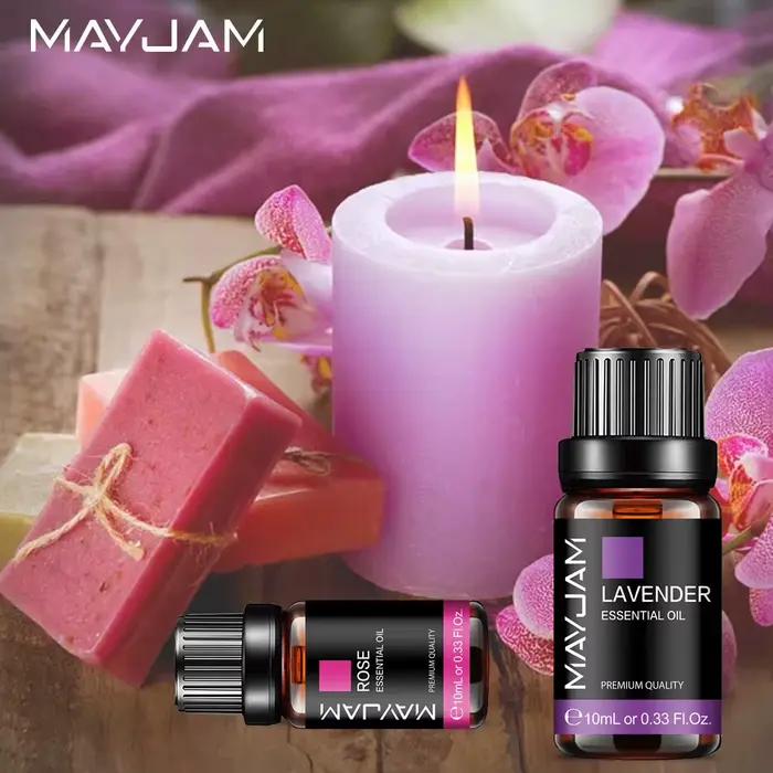 Huile Essentielle Pure et Naturelle 10ml Cèdre Citronnelle Romarin Huiles Essentielles Vétiver Citronella Ylang