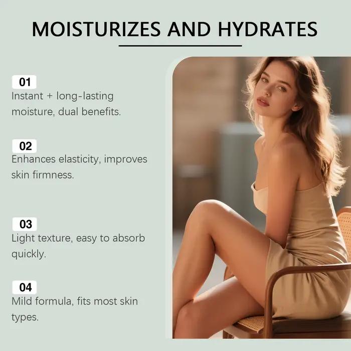 Huile de vitamine E hydratante et raffermissante