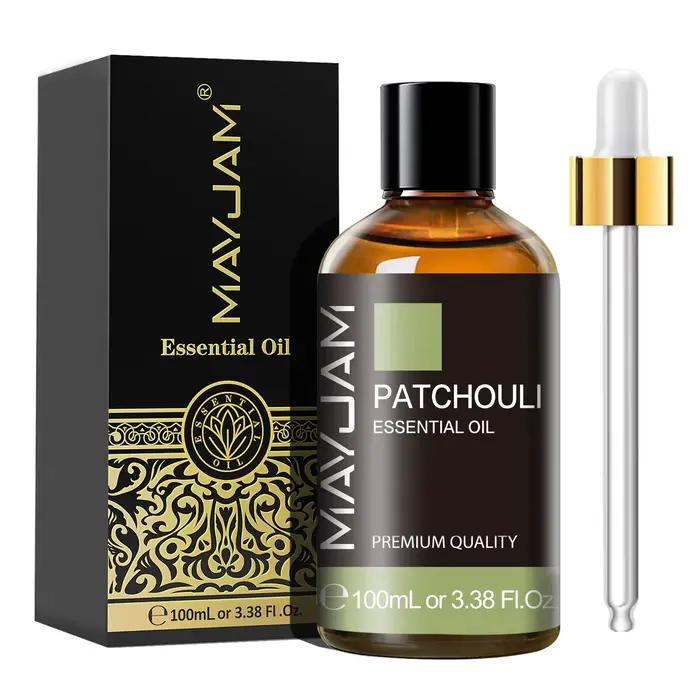 MAYJAM 1PCS Huiles essentielles naturelles de patchouli pour humidificateurs