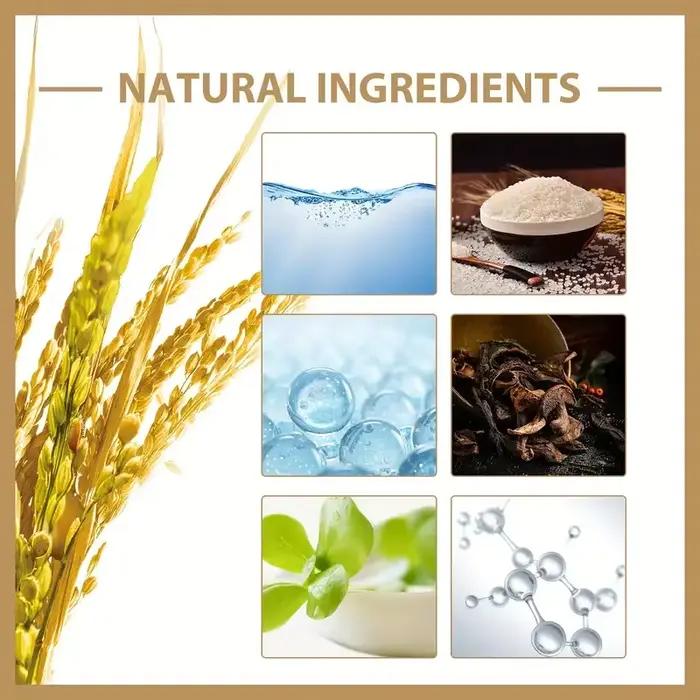 Tonique Hydratant Visage à l'Extrait de Riz – Équilibrant, Affinant les Pores, Adoucit les Peaux Rêches et Ternes, Léger, Absorption Rapide, Soin Quotidien du Visage