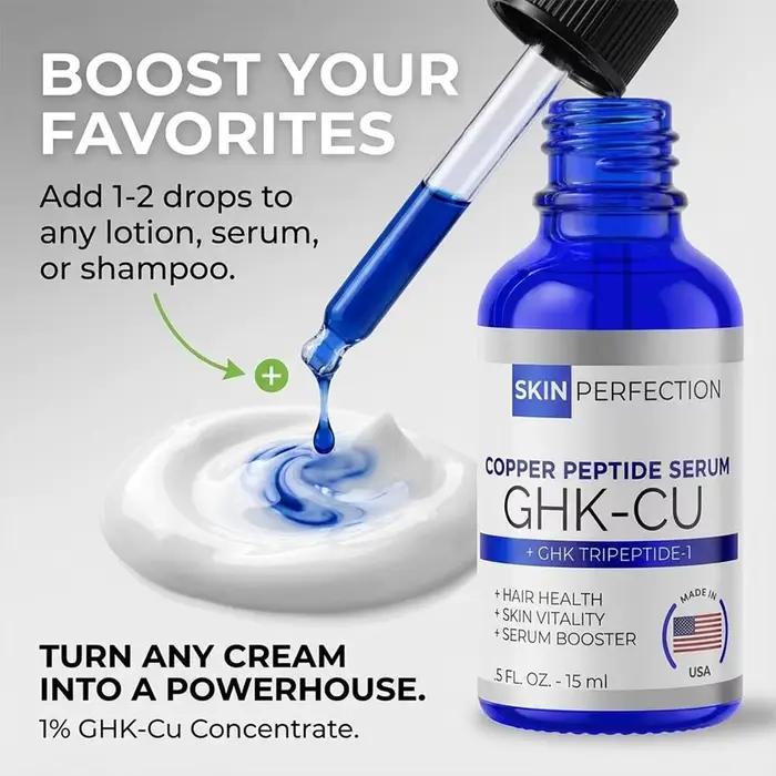 Sérum 15ml Skin Perfection GHK-CU aux peptides de cuivre signalants