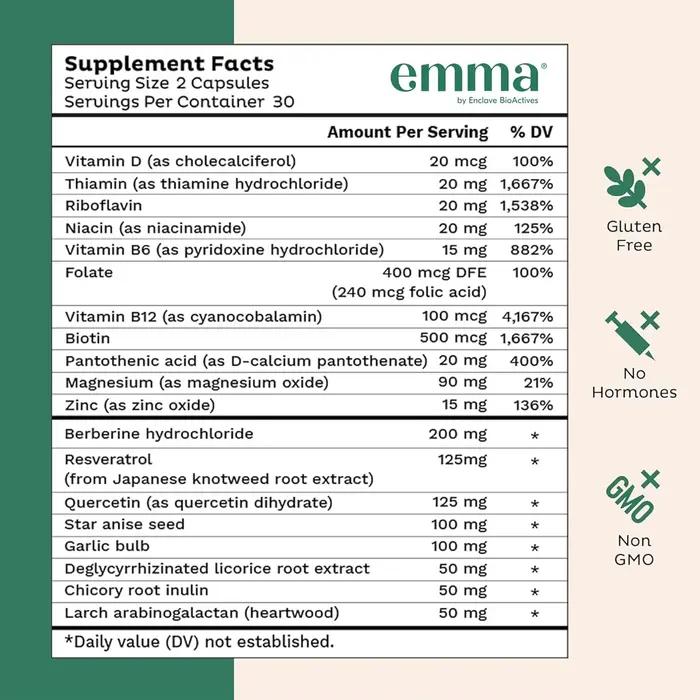 Complément alimentaire pour la santé intestinale des femmes et des hommes