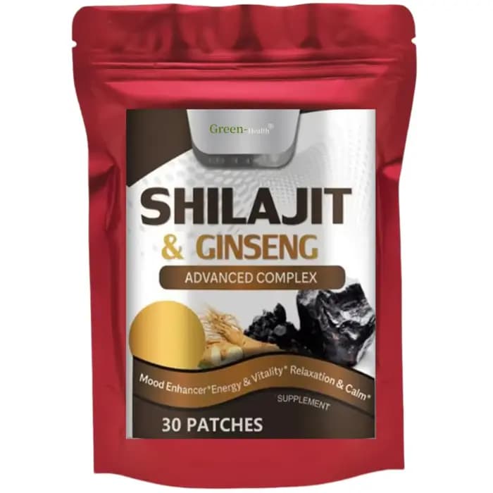 Offre spéciale 30 patchs Shilajit & Ginseng Supplément - Fournit l'énergie et l'endurance