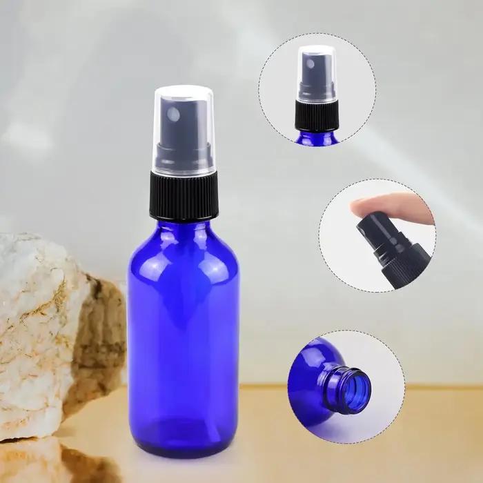 Flacon pulvérisateur en verre bleu