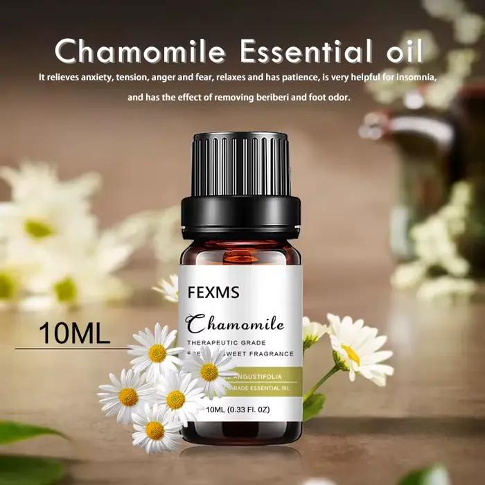 Huile essentielle de camomille romaine pour le soulagement du stress