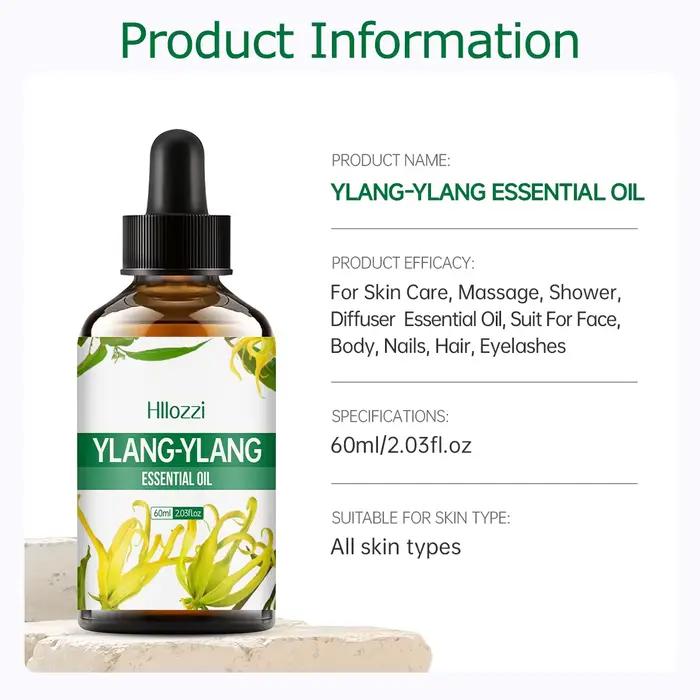 Huile essentielle de Ylang Ylang 100ml/60ml/30ml