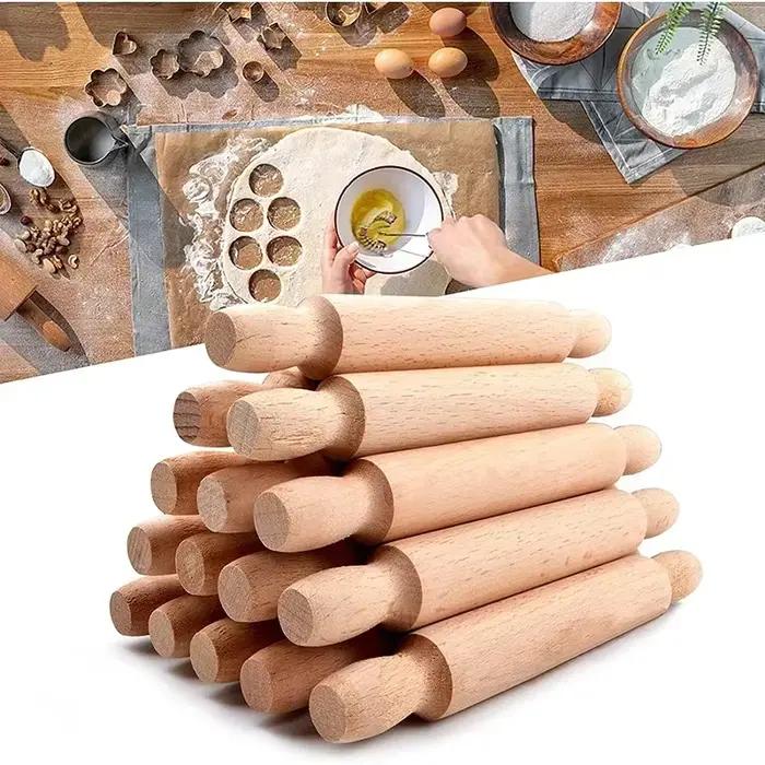 Rouleau à pâte en bois de 20Cm de Long