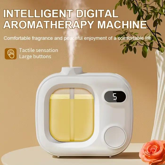 Diffuseur de parfum intelligent : système de pulvérisation automatique pour l'élimination des odeurs de la salle de bain et l'aromathérapie