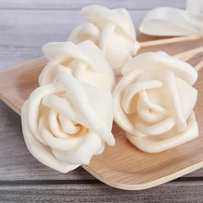 Bâtonnets de rechange pour diffuseur de roseau en forme de fleur