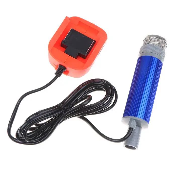 Pompe à huile et à eau, capable de pomper à la fois de l'eau et du carburant, moteur en cuivre pur, pompe à huile avec boîtier en alliage