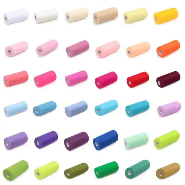 Rouleau de Tulle en tissu, 1 rouleau de 9.1m/360 pouces, décorations de fête de mariage, jupe en Organza, fournitures de fête et d'événements pour fiançailles ﻿