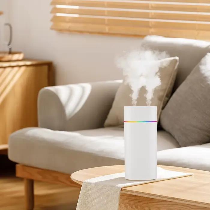 Diffuseur d'huiles essentielles portable USB à brume fraîche nano 600 ml pour la maison
