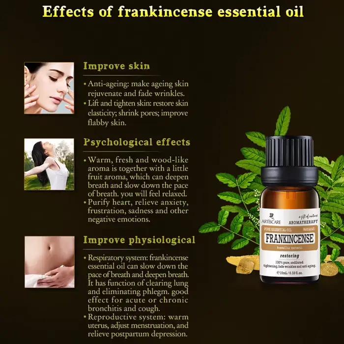 Huile essentielle d'encens pur 100% naturel