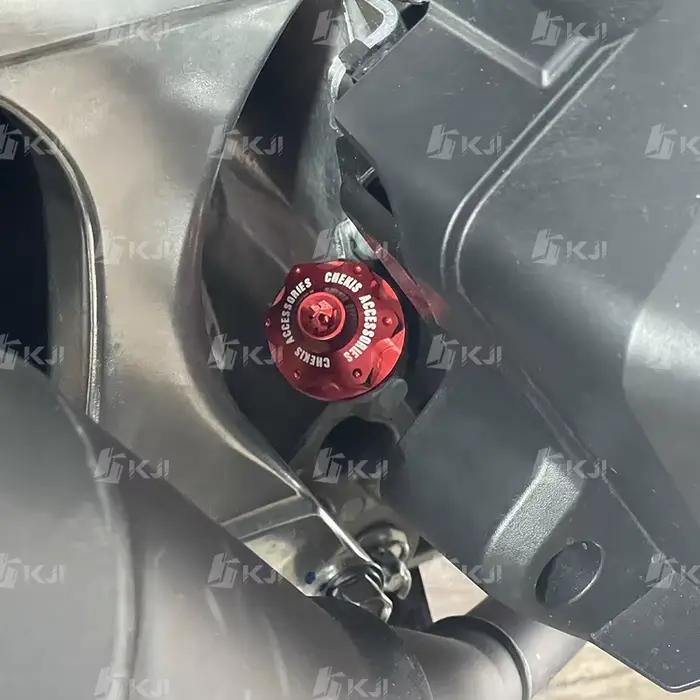 Jauge d'huile moteur pour Yamaha NMAX/NVX/AEROX 160/155/125/TURBO/TECH MAX/NEO/ALPHA, jauge de niveau de remplissage d'huile, couvercle de filtre, pièces
