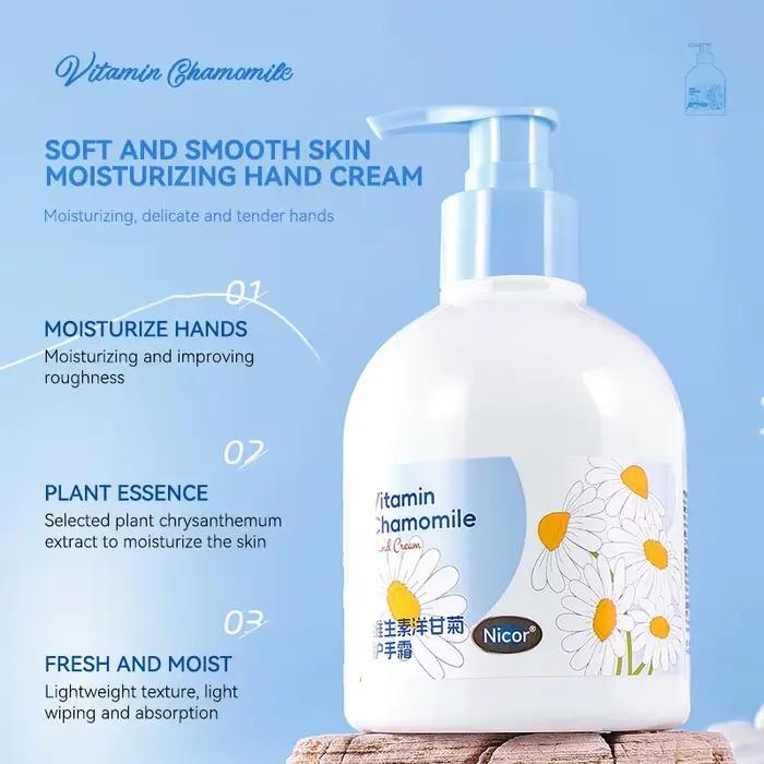 Nicor ​ ​ Crème pour les mains à la vitamine et au camomille