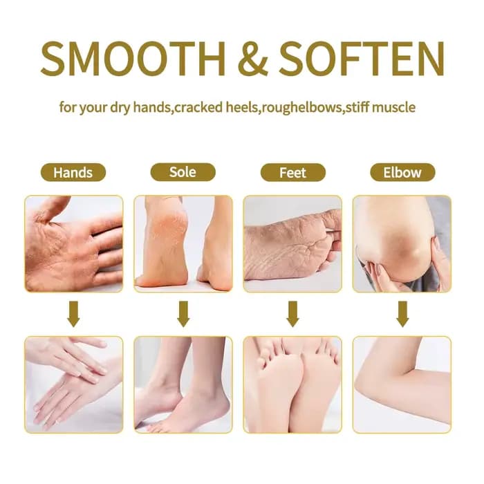 Paraffine pour les mains et les pieds, avertir des parfums de µ, bain d'avertissement pour les mains et les pieds, hydratant, citron jaune