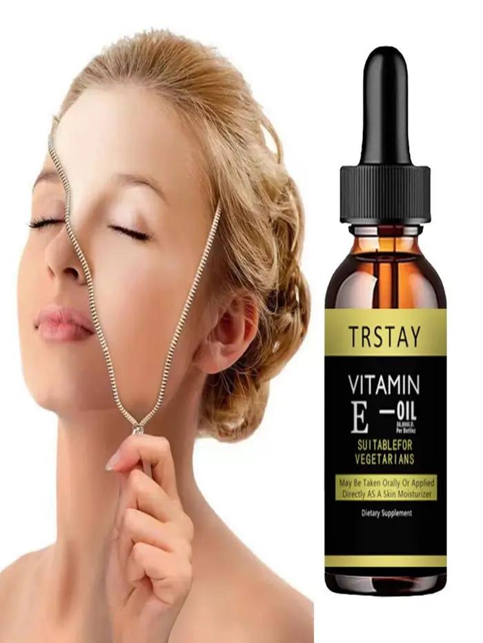 Vitamine E visage Essence hydratant blanchissant raffermissant Anti-rides soins de la peau Prettycowry femmes