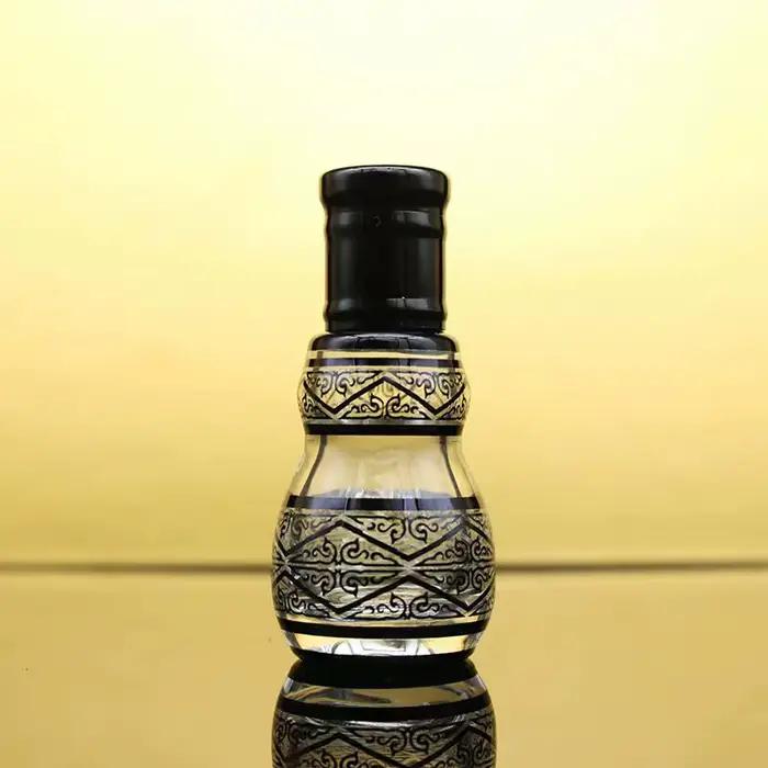 12/36 pièces 12ML bouteille vide en verre à bille huile Attar/bouteille d'huile essentielle