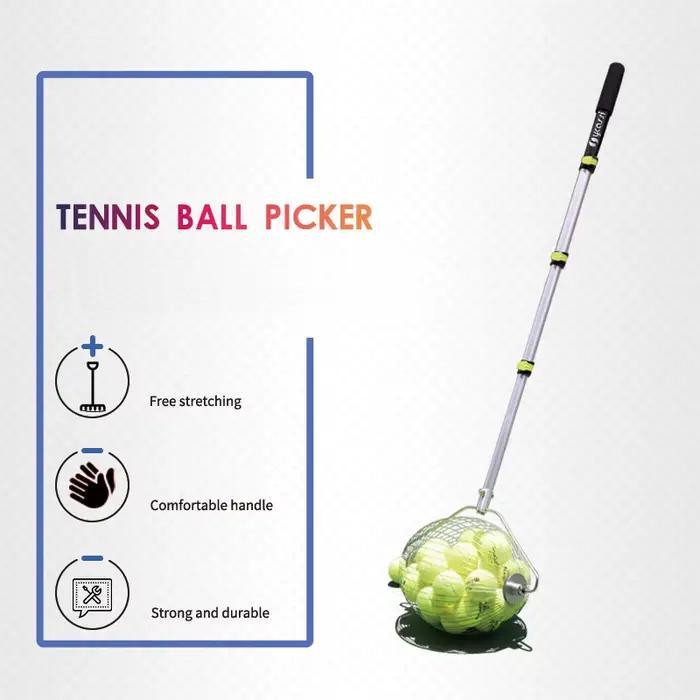 Ramasseur de balles de Tennis, capacité de 35 balles, cadre de balle de Tennis Portable, un panier qui ne plier pas