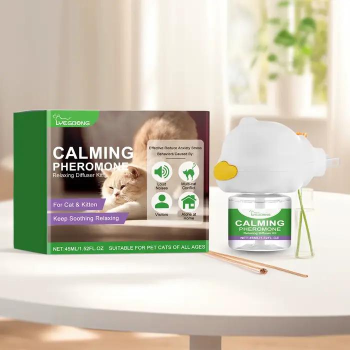 Diffuseur de phéromone apaisant pour chat