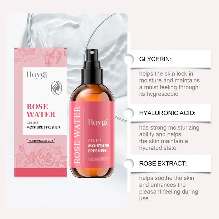 Spray Facial d'eau de rose