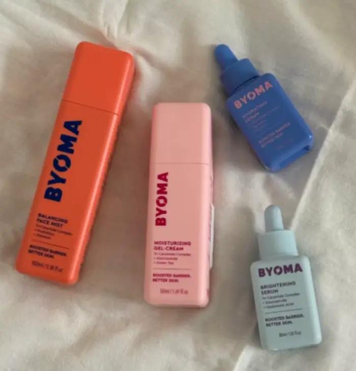 Huile de réparation de la barrière hydratante BYOMA - 50% d'hydratation