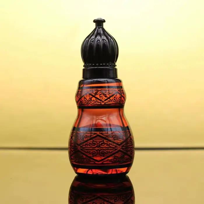 12/36 pièces 12ML bouteille vide en verre à bille huile Attar/bouteille d'huile essentielle