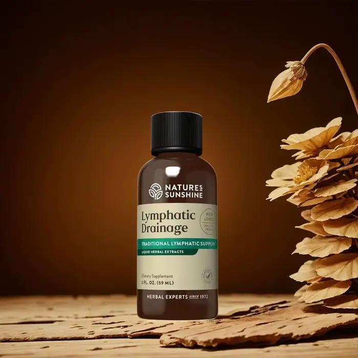 Gouttes de drainage lymphatique à base de plantes 59ML