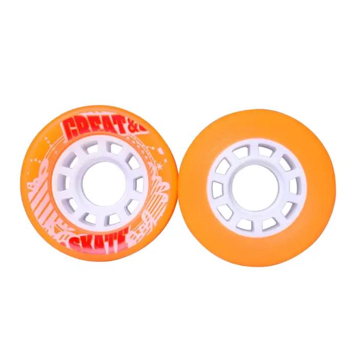 8 roues de patins à roulettes 62x40mm pour patinage intérieur et extérieur, roues de patins à roulettes quad 95A en PU pour enfants