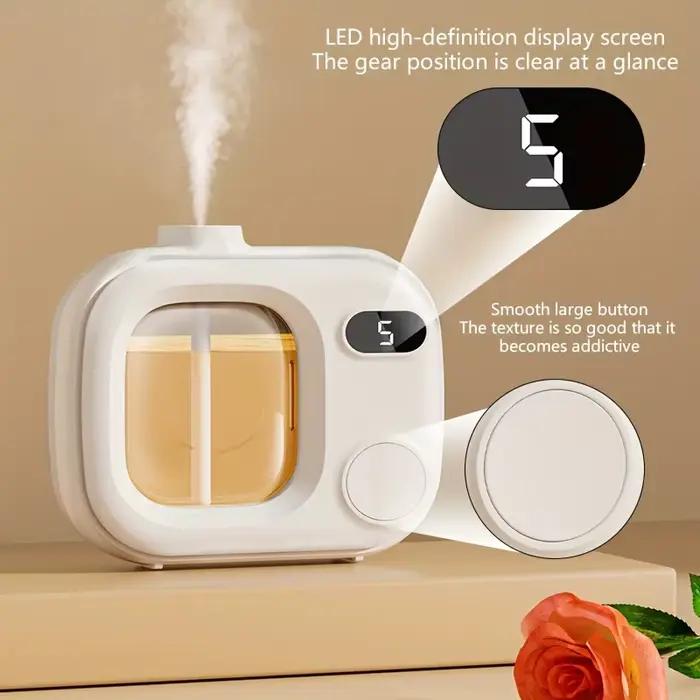 Diffuseur de parfum intelligent : système de pulvérisation automatique pour l'élimination des odeurs de la salle de bain et l'aromathérapie