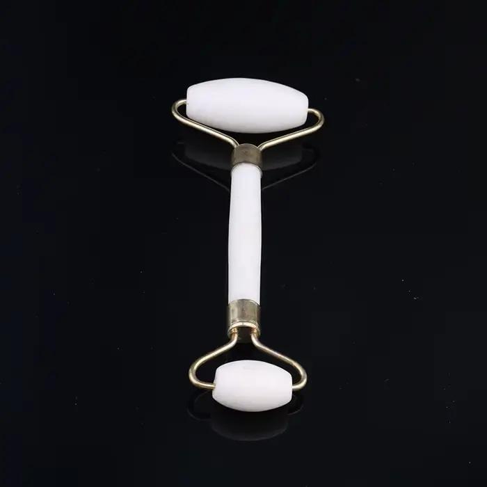 Rouleau de Jade blanc, masseur pour les yeux et le visage