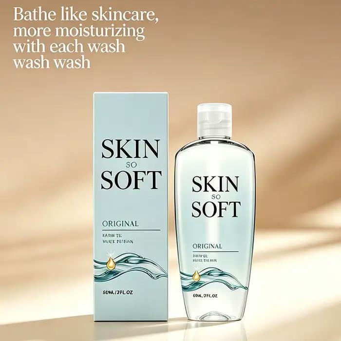 Huile de douche hydratante, nettoyant corporel doux, peau douce, hydratation non collante, huile de bain quotidienne nourrissante