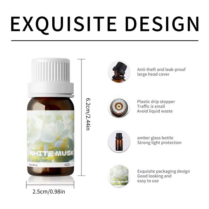 Huile de musc blanc 10 ml