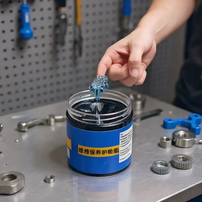 Graisse pour roulements de remorque 300g, graisse lubrifiante automobile pour tracteurs, huile lubrifiante de haute qualité pour engrenages de roues de camion et charnières